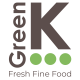 Logo Greenk Fresh Fine Foods sans fond blanc pt vert
